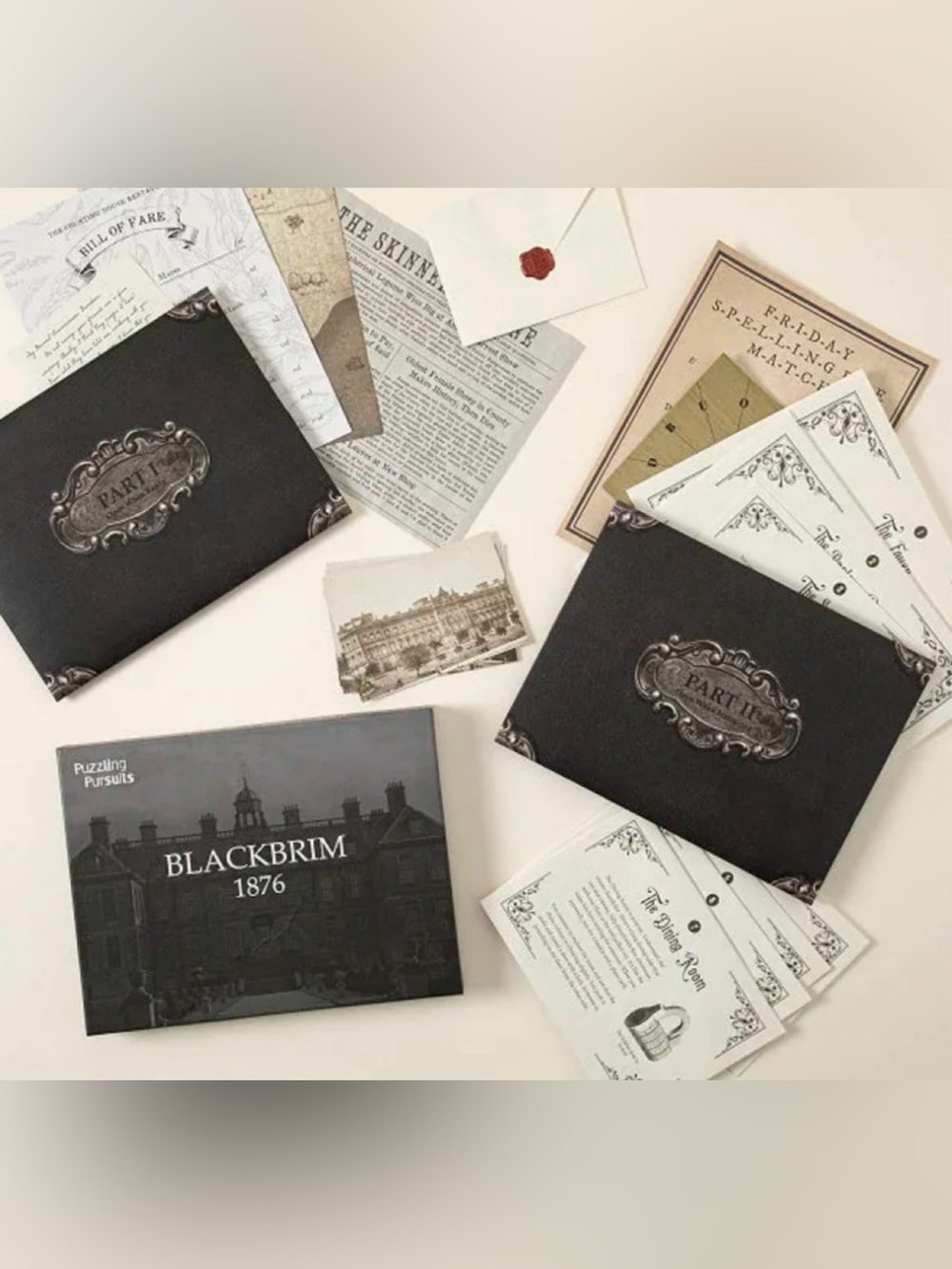 Blackbrim 1876 Sherlock Holmes style Victorian Puzzle Game